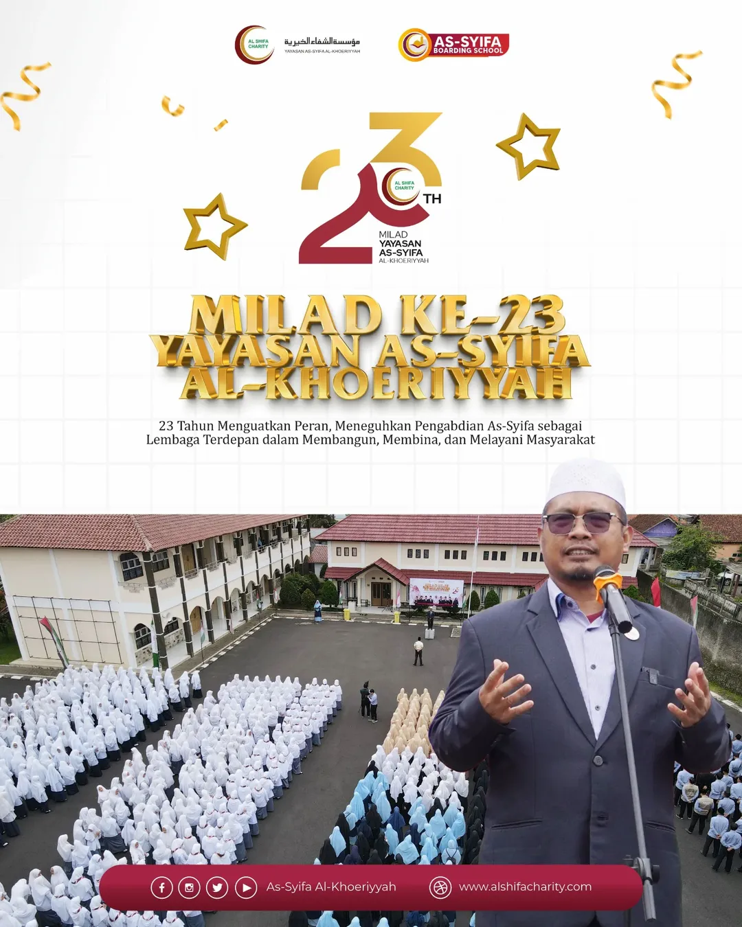 Semarak Milad ke-23 Yayasan As-Syifa Al-Khoeriyyah: Meneguhkan Transformasi dan Pengabdian Tanpa Batas 1 SaveClip.App 612734257 18427062637113145 3710246411262985174 n
